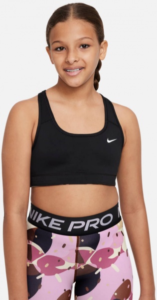 Бра Nike G NK SWOOSH REV BRA PER AOP DQ8904-204 р.M різнокольоровий