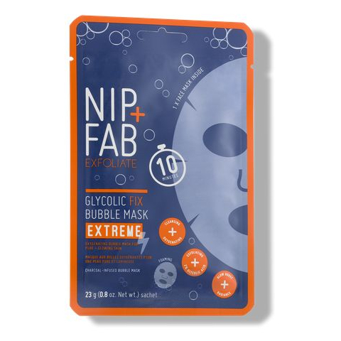 Маска тканевая для лица Nip+Fab с гликолевой кислотой и кислородом Extreme 23 г 1 шт.