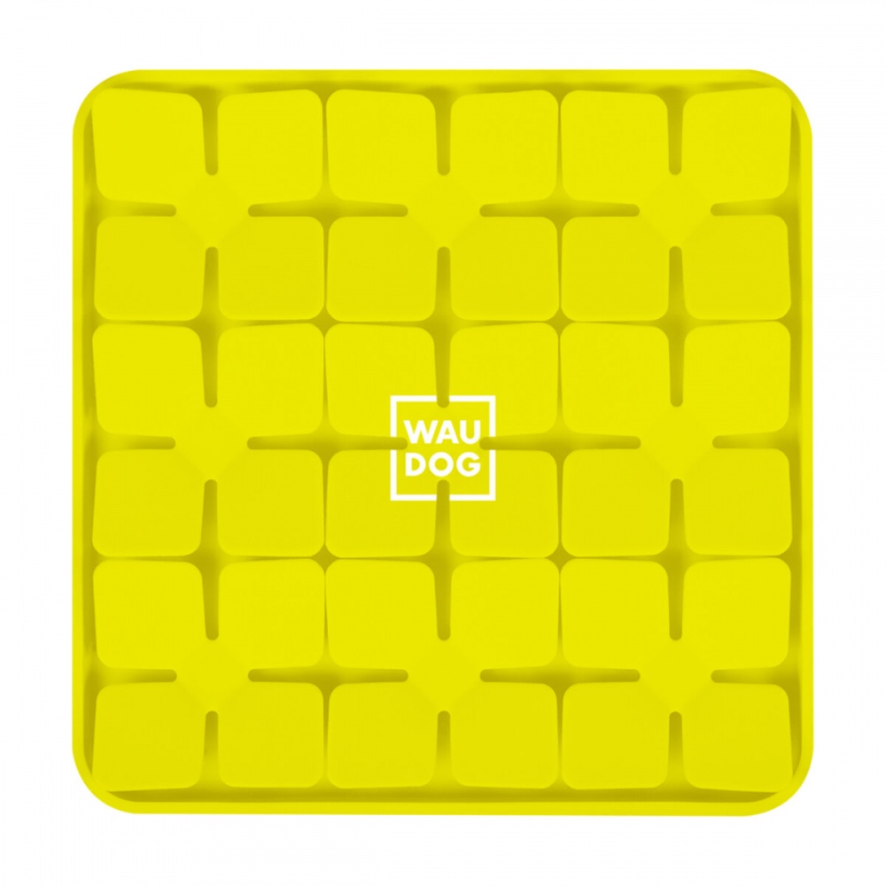 Килимок Waudog Silicone 205х205х17 мм жовтий