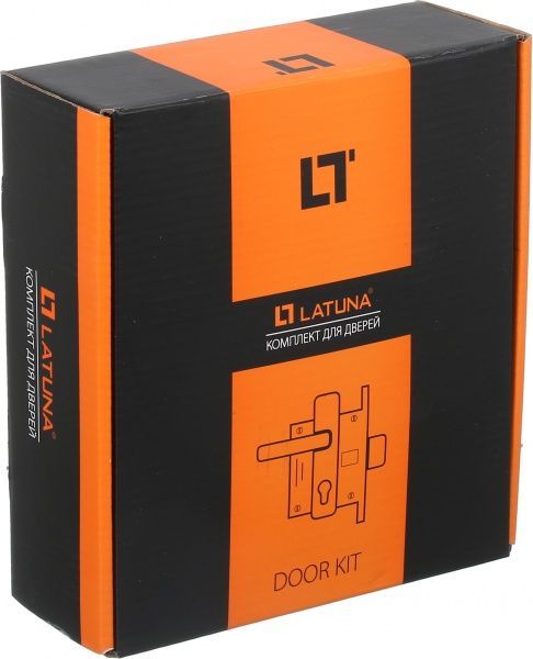 Замок врезной с ручками Kumru AB WC 62 мм старая бронза