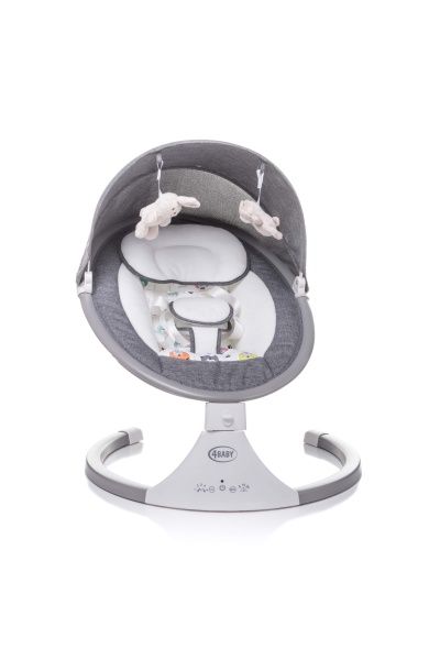 Кресло-качалка 4Baby Rock`n relax grey 4RR02