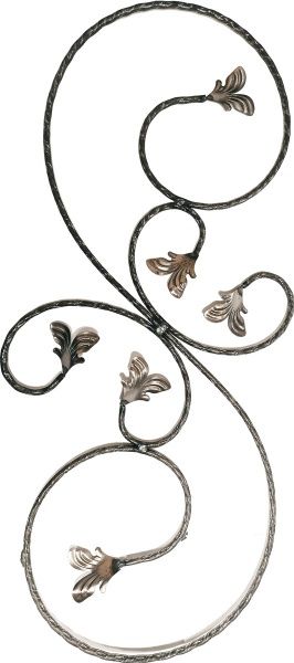 Декоративний елемент Гефест стійка завиток