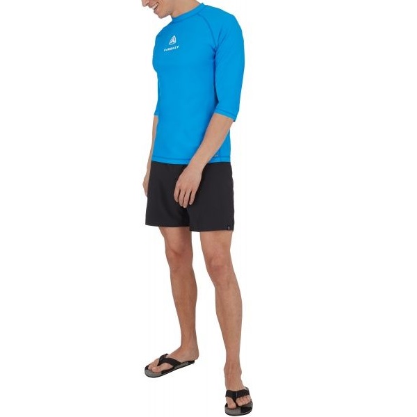 Футболка Firefly Laryn II ux 302394-608 S синьо-чорний