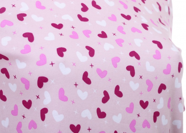 Костюм домашний женский Flis clothes Сердечко футболка + шорты р. M розовый с принтом 