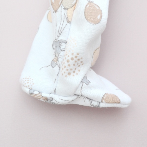 Комбинезон для девочки Minikin р.62 белый с рисунком 22020362 