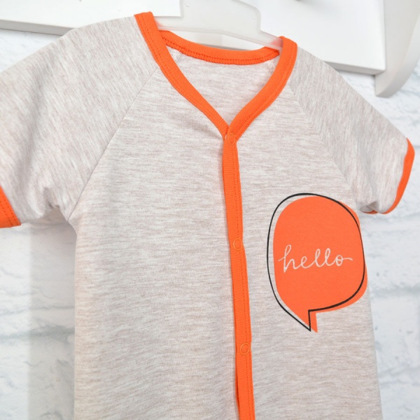 Пісочник унісекс Blanka Hello р.74 сірий 12642 