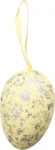 Декорация пасхальная Цветные яйца с лентой набор из 6 шт