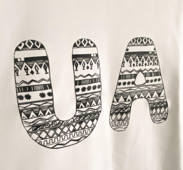 Футболка UA р.XL білий