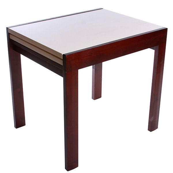 Стіл кухонний розсувний Trembita СК №1 81.5(163)х67.3х76 см черешня-ваніль