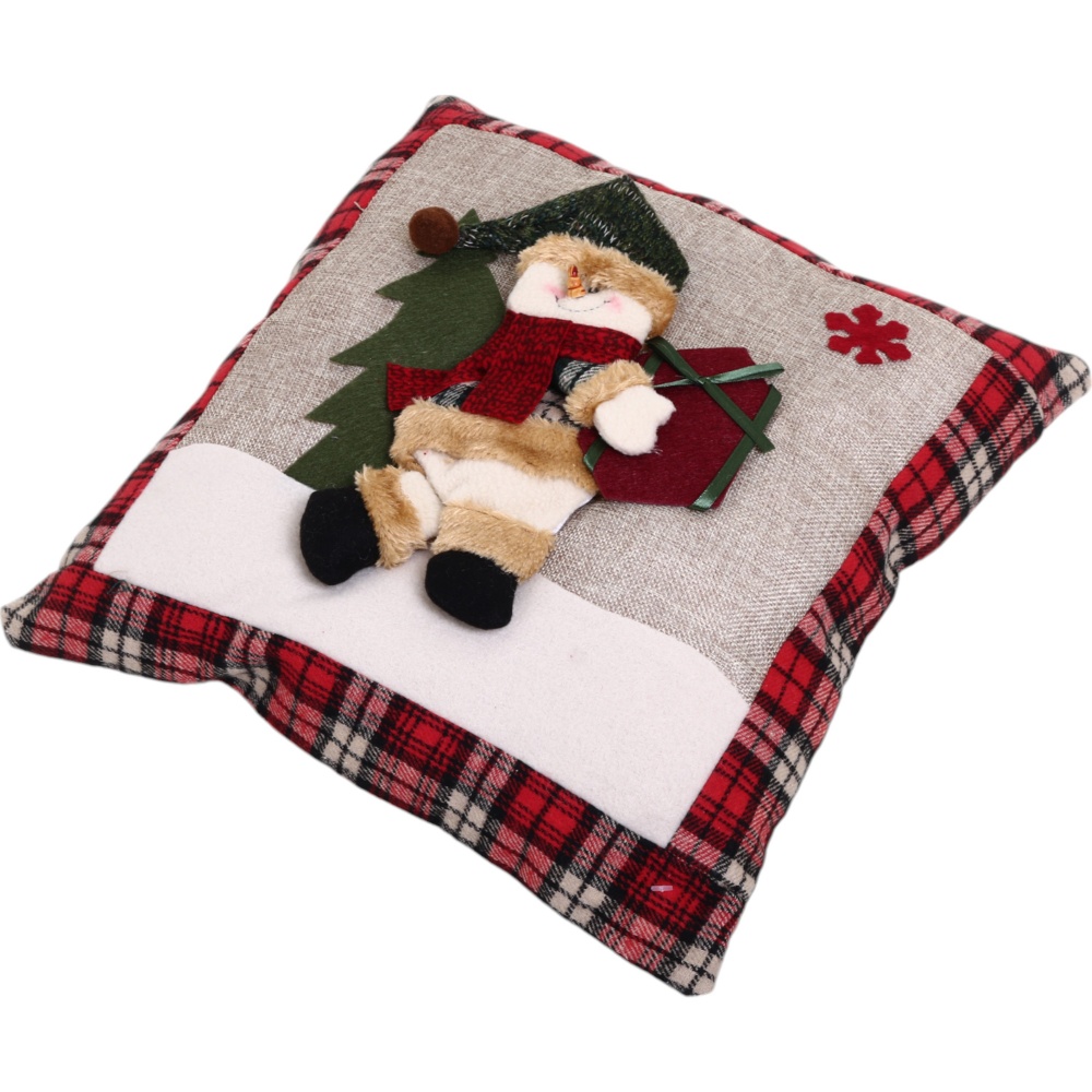 Декорация новогодняя подушка/персонажи 40см 2 ассорт. W22-18A2867AB