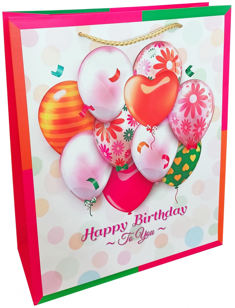 Пакет подарочный 26х32х12 см премиального класса