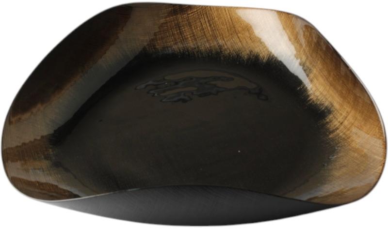 Блюдо Dekor Cam SIS MURANO глубокое 40 см коричневый