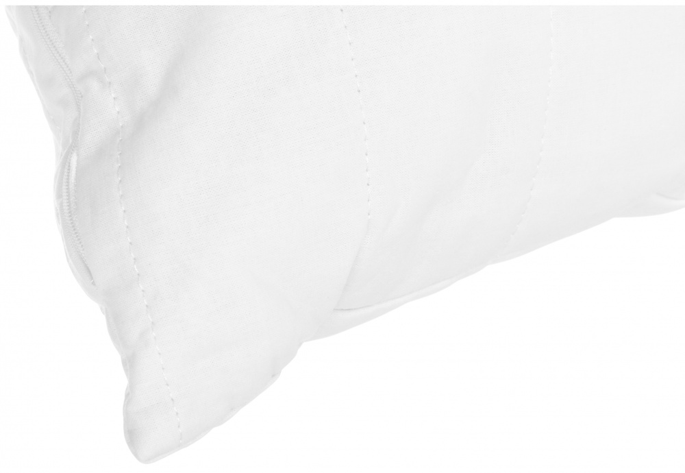 Подушка стебнована волокно Wellsleep Songer und Sohne 50x70 см білий