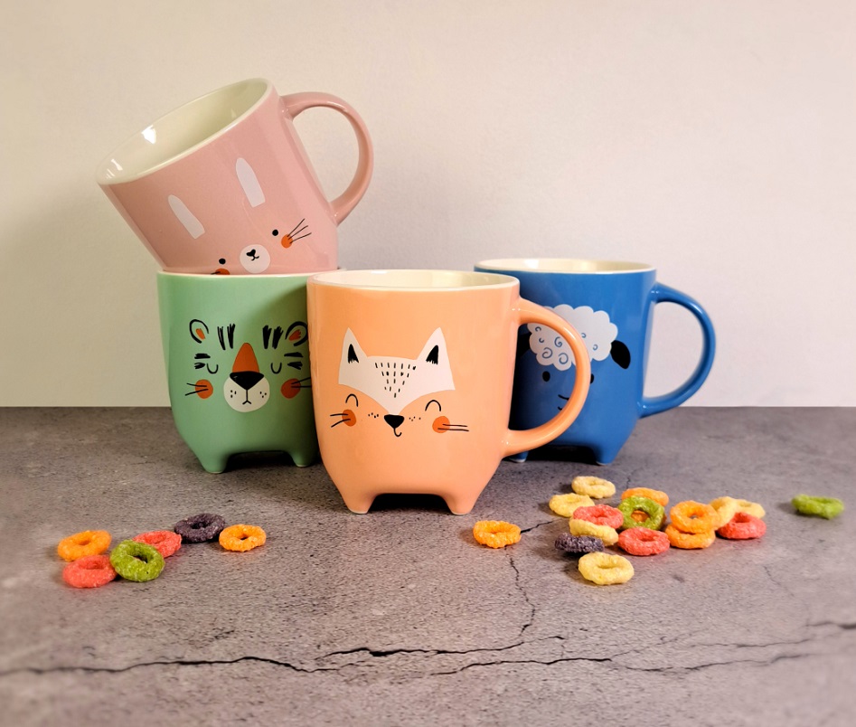 Чашка Vittora Тваринки на ніжках, 330 мл