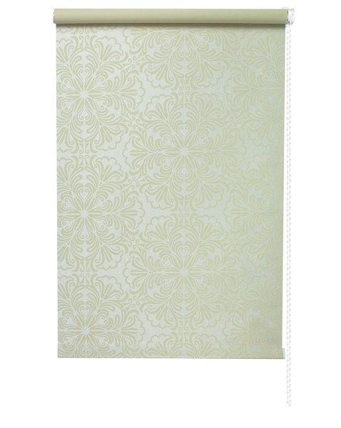 Ролета стандарт Delfa Металлик Принт 115x170 см светло-бежевая 