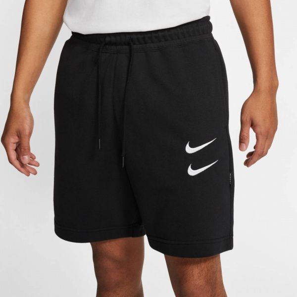 Шорты Nike M NSW SWOOSH SHORT FT CJ4882-010 р. XL черный