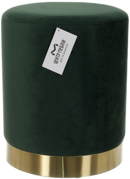 Пуф Мурсия 310х380 мм темно-зеленый 