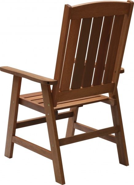 Крісло Indigo з деревини меранті LY213 коричневий 