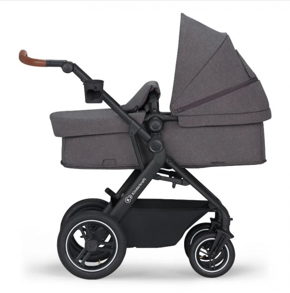 Коляска 3 в 1 Kinderkraft B-Tour Ash Gray KSBTOU00DGR3000 