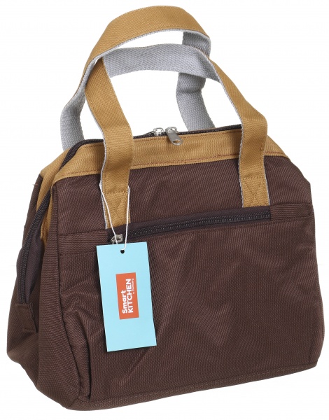 Термосумка Solid Brown, 25х16,5х22 см коричневая Flamberg Smart Kitchen