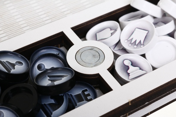 Игровой набор Шахматы и шашки 2 в 1 200х200 мм