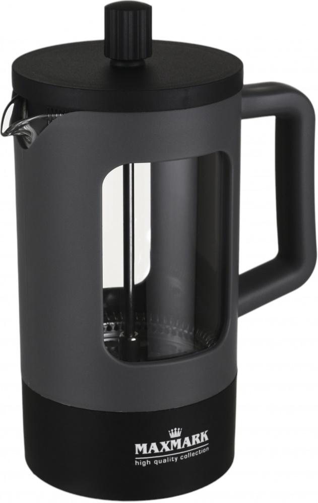 Френч-пресс Maxmark 600 мл серый MK-F15-600