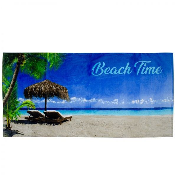 Полотенце Шезлонги 75x150 см разноцветный Home Line 