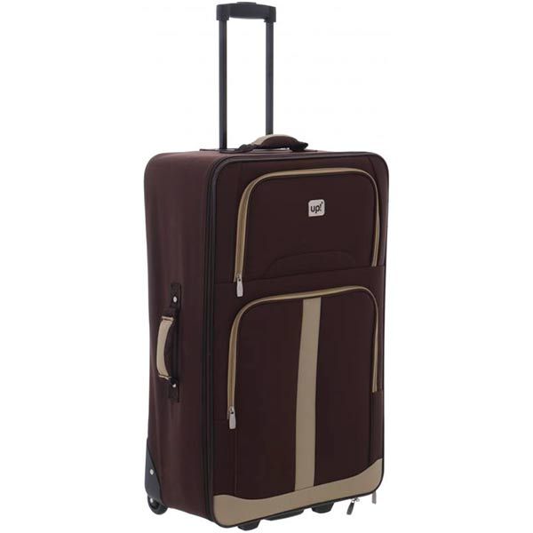 Чемодан UP! (Underprice) 1020NC 30 л коричневый 51х35х17 см 