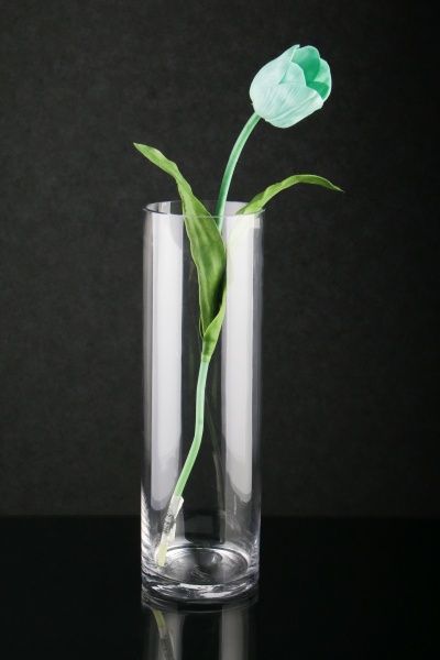 Ваза цилиндр 12,5x12,5x30см MV603