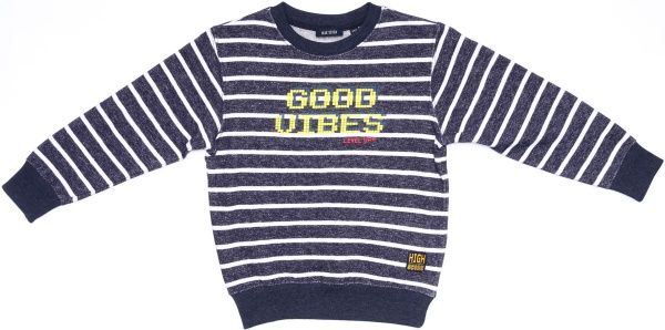 Свитшот Blue Seven темно-синий/полоска 