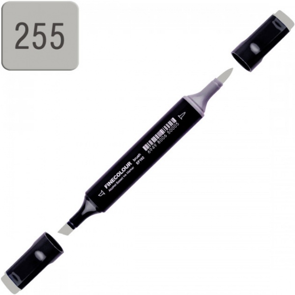 Маркер спиртовой FINECOLOUR EF102-255 серый тонер №5 