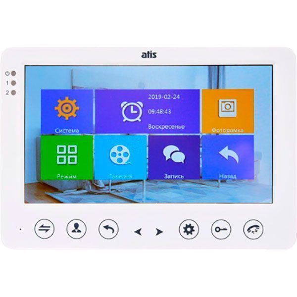 Видеодомофон Atis AD-720HD White 111068