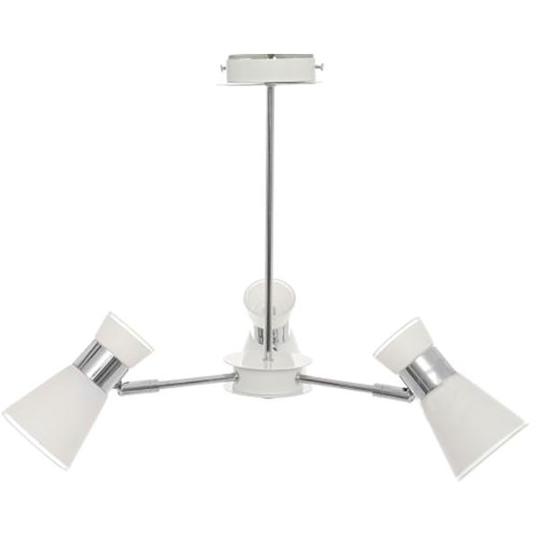Люстра стельова Accento lighting Treviso 3xE14 хром ALHu-HKP31310A/3 