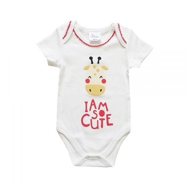 Боди для девочек для девочки Colibri р.80 молочный/с принтом G3081k 