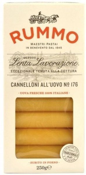 Паста RUMMO Яєчні канелоні №176 250 г