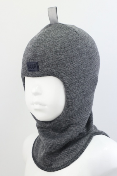 Шапка для мальчика Ruddy Балаклава р.50-52 светло-серый 2205 