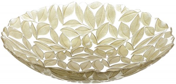 Блюдо Autumn 33 см золотое Dekor Cam 