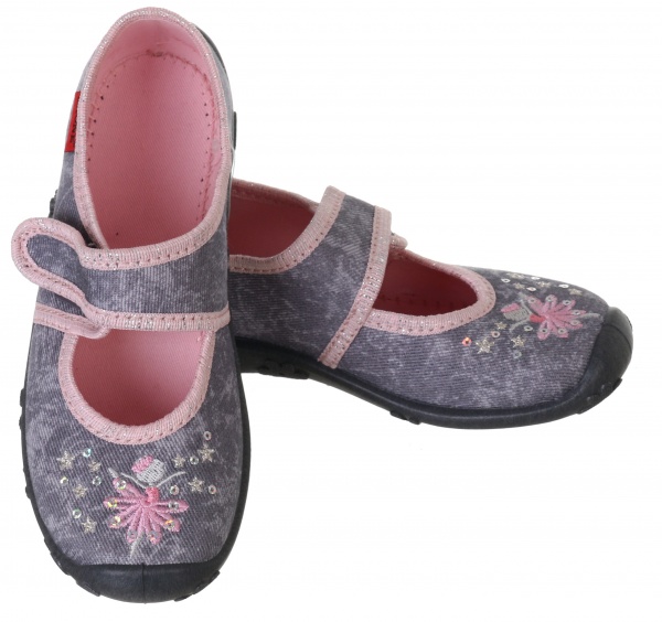 Тапочки для девочек Beck Bianca р.26 бирюзовый 215256G26BS 