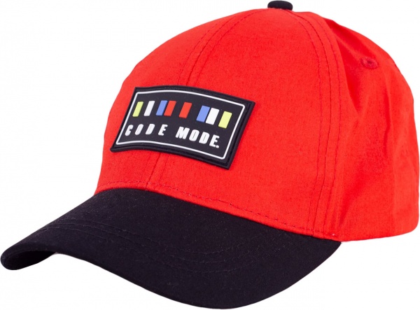 Кепка для мальчиков YO! р.50-54 красный CZD-0641C 