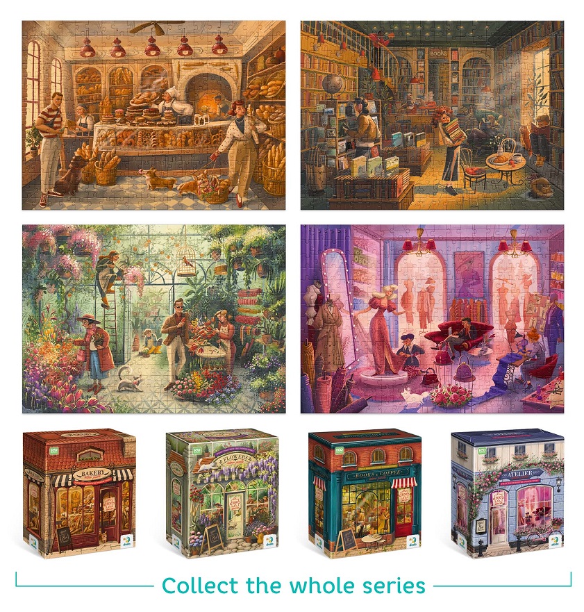 Пазл DoDo Ателье мод, 300 элементов 300601