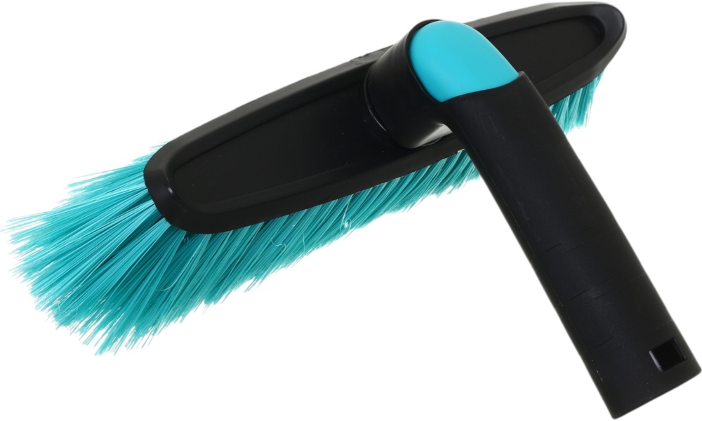 Телескопическая щетка Auto Assistance Proline з поворотним механізмом та скребком, 75-112см