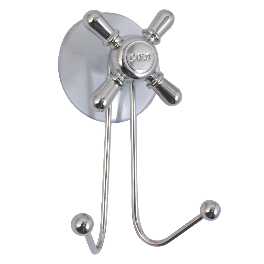 Крючок двойной Arino Ventil хром 65389