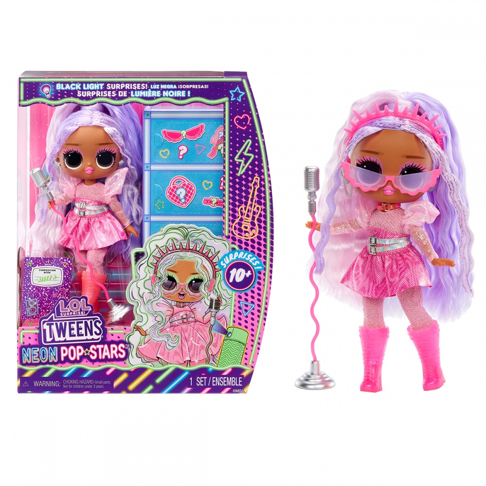 Набор с куклой MGA Entertainment серии Tweens Neon Pop Китти К 120667
