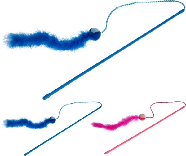 Дразнилка подвеска с удочкой 57 см