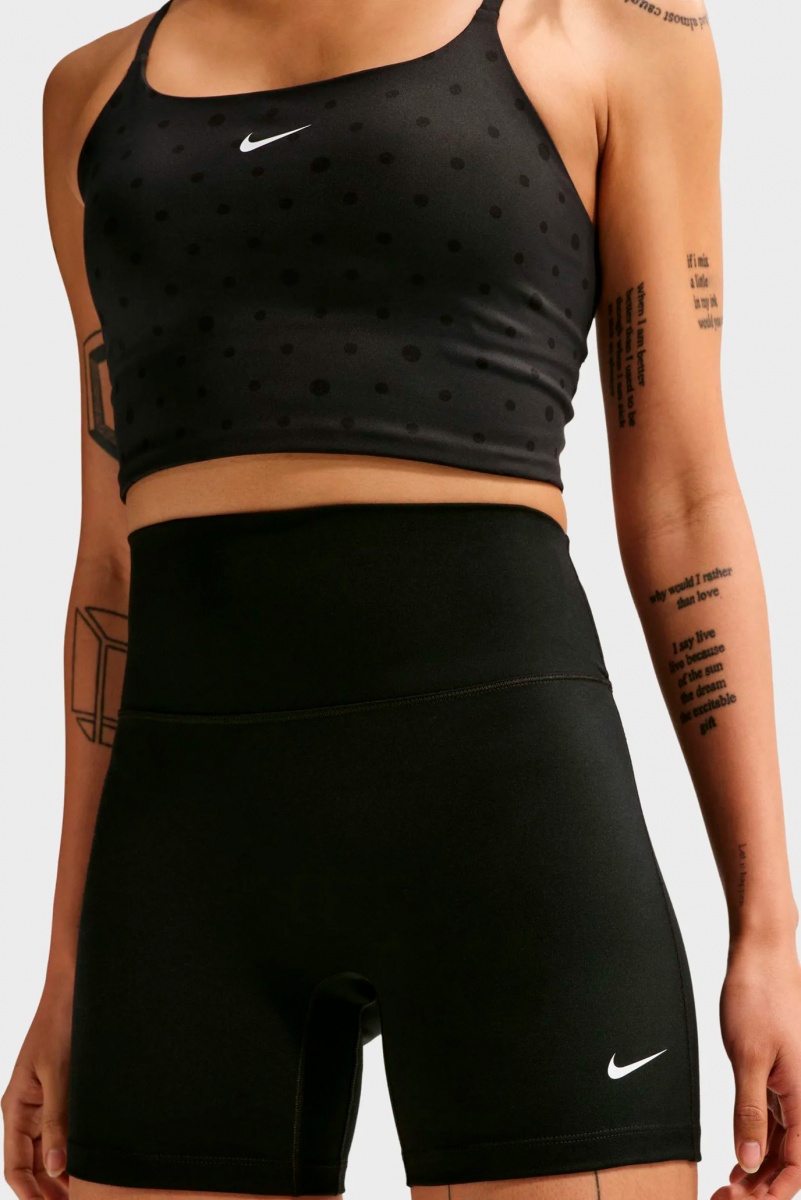 Леггинсы Nike W NK DF ONE HR SHRT USEAM IO0809-010 р.XS черный — фото 1