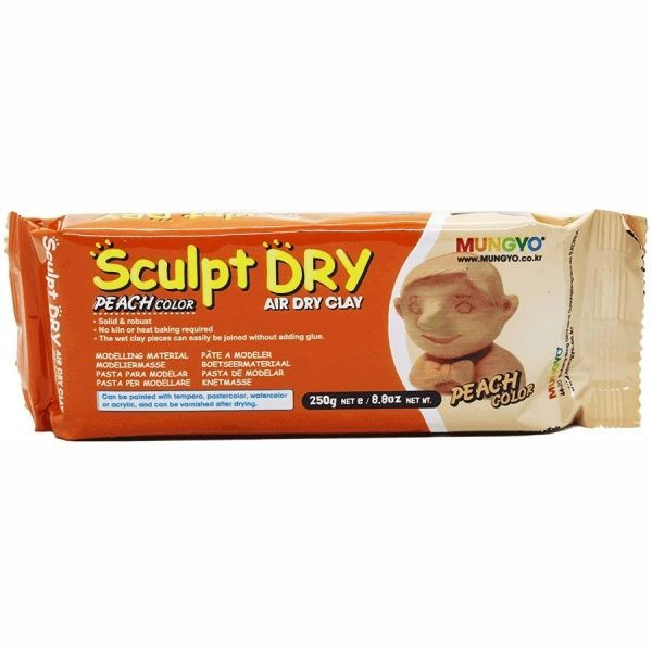 Пластика Mungyo Sculpt Dry персикова 250 г 