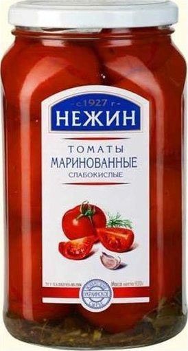 ТоматыТМ Нежин маринованные 920 мл