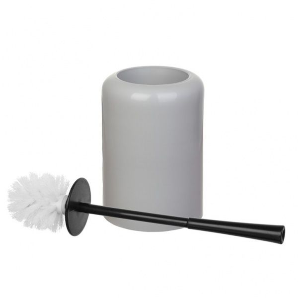 Йоржик для унітаза VOLVER Circle сірий 20103