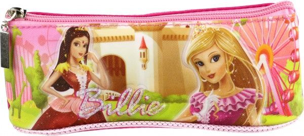Пенал на блискавці Billie малиновий рожевий
