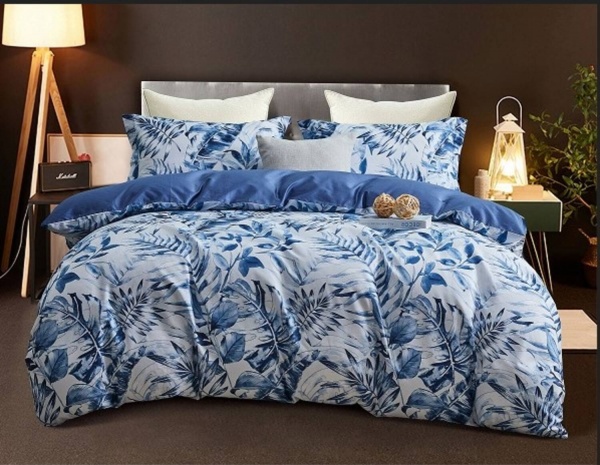 Комплект постельного белья VARESE семейный синий La Nuit 